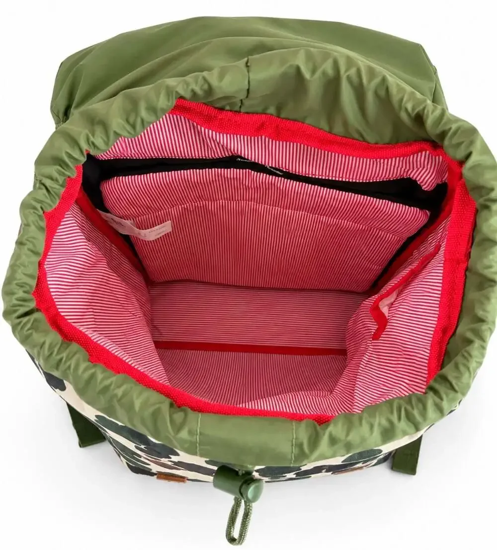 Herschel Retreat Backpack Frog Camo Tan NWOT Laptop Travel School Bag